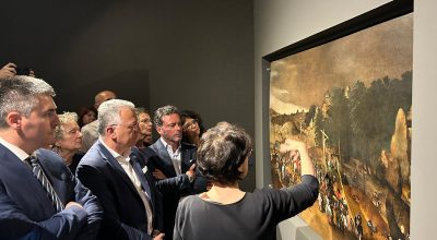 INAUGURAZIONE DELLA MOSTRA Pieter Brueghel il Giovane. La Crocifissione di Castelnuovo Magra. Restauro e confronti