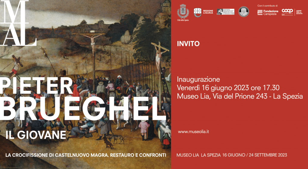 Pieter Brueghel il Giovane. La Crocifissione di Castelnuovo Magra, restauro e confronti. Inaugurazione mostra